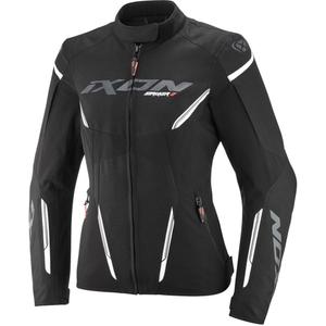 Veste moto femme IXON Striker 2 Lady noir-blanc