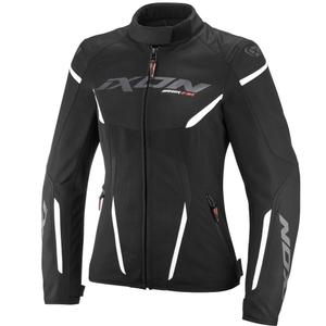 Veste moto femme IXON Striker 2 Air WP Lady noir-blanc