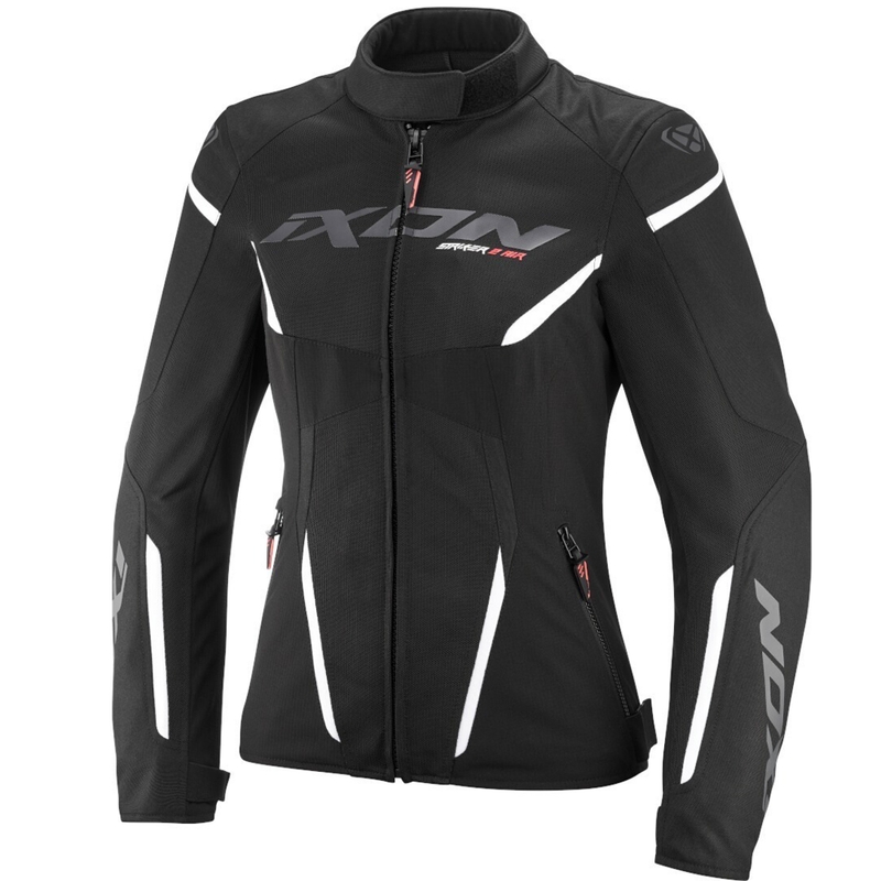 Veste moto femme IXON Striker 2 Air WP Lady noir-blanc