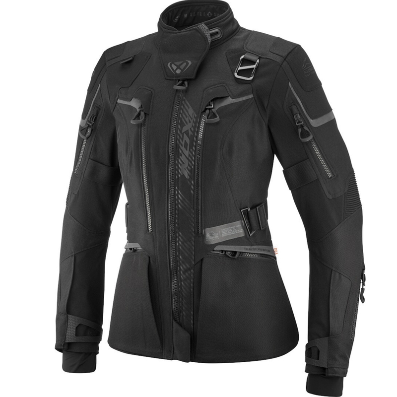 Veste moto femme IXON Odin noir