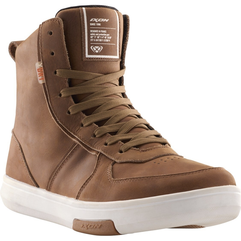 Bottes moto IXON Ghost WP marron