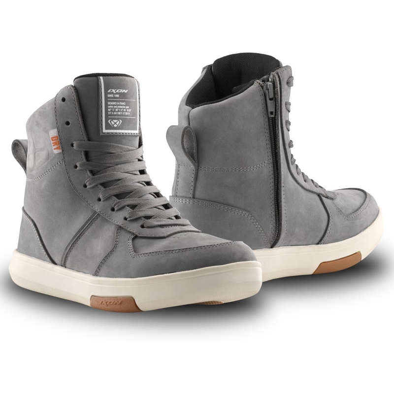 Bottes moto pour femmes IXON Ghost WP gris