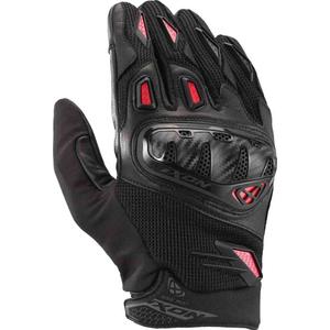Gants moto IXON Rise Air 2 noir-rouge