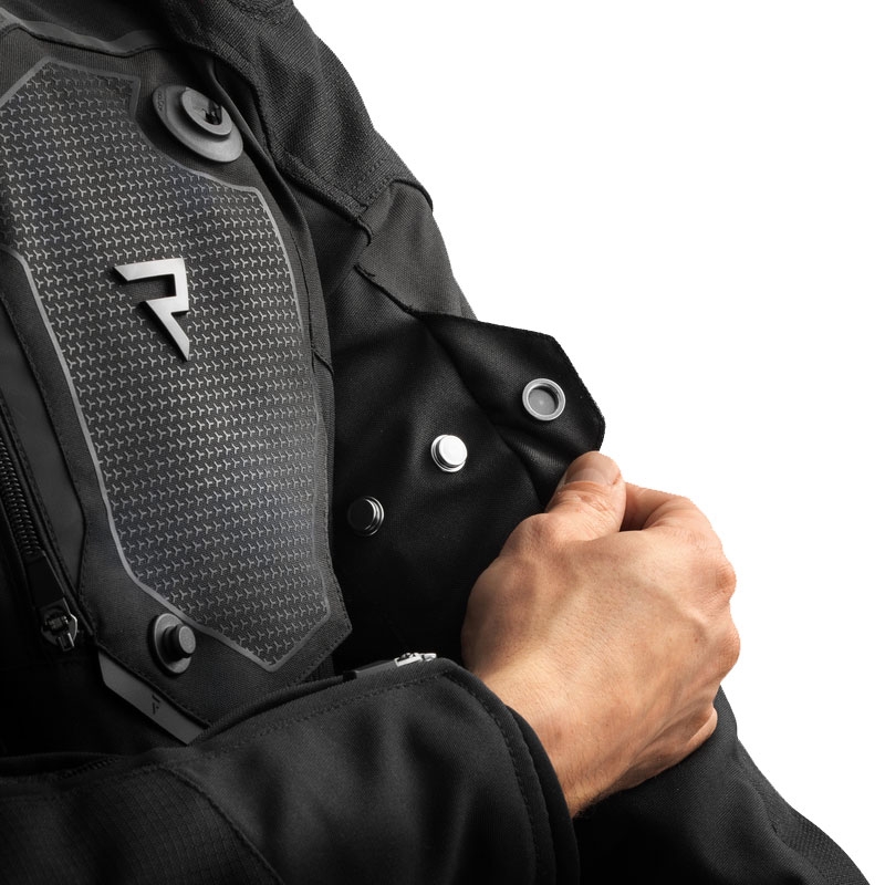 Veste de moto Rebelhorn Borg II noire
