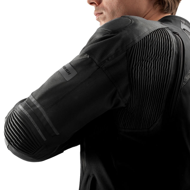 Veste de moto Rebelhorn Borg II noire