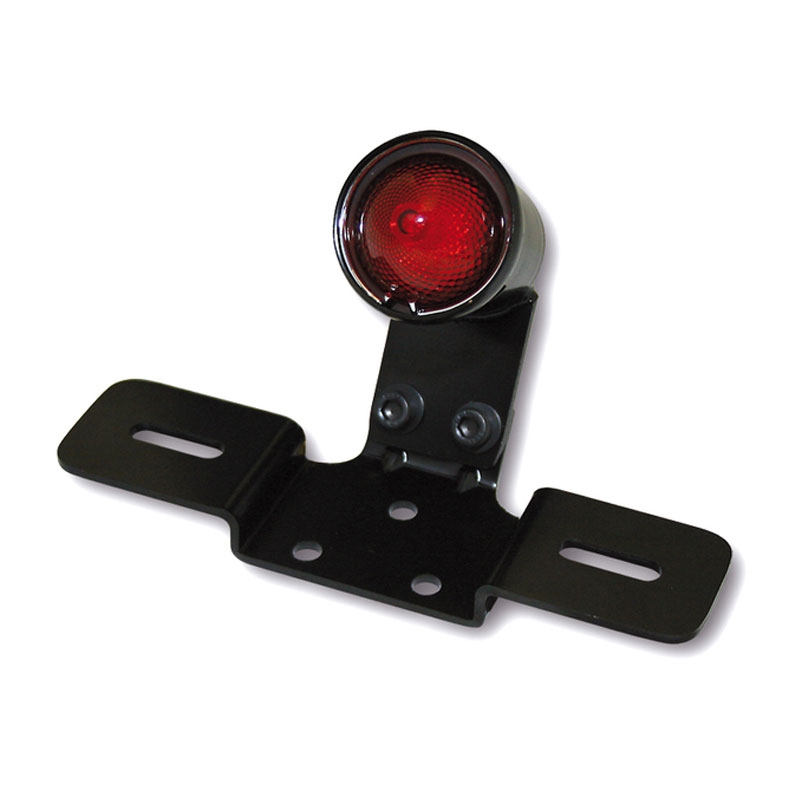 Feu arrière LED Highsider Smart Old School noir-rouge