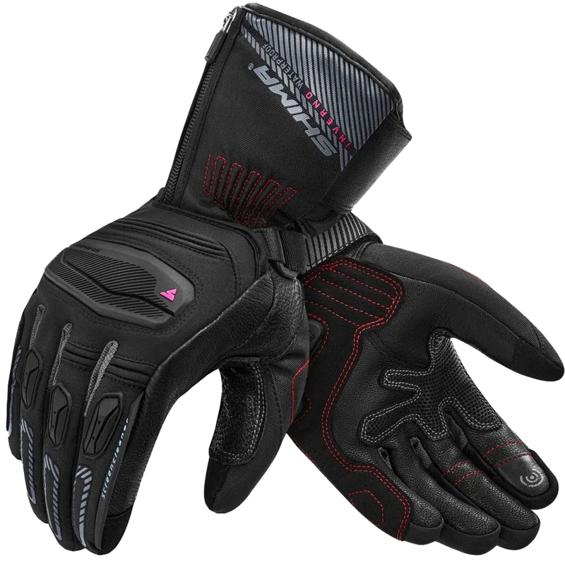 Gants moto femme Shima Inverno noir