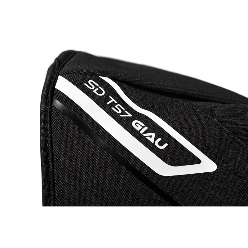 Gants de moto Seventy Degrees SD-T57 Giau noir-blanc