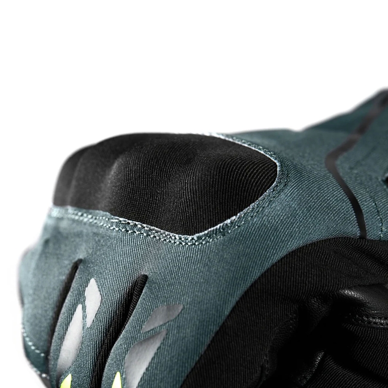 Gants de moto Seventy Degrees SD-T57 Giau noir-gris-jaune fluo
