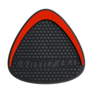 Coussin de béquille latérale Motozem noir-rouge