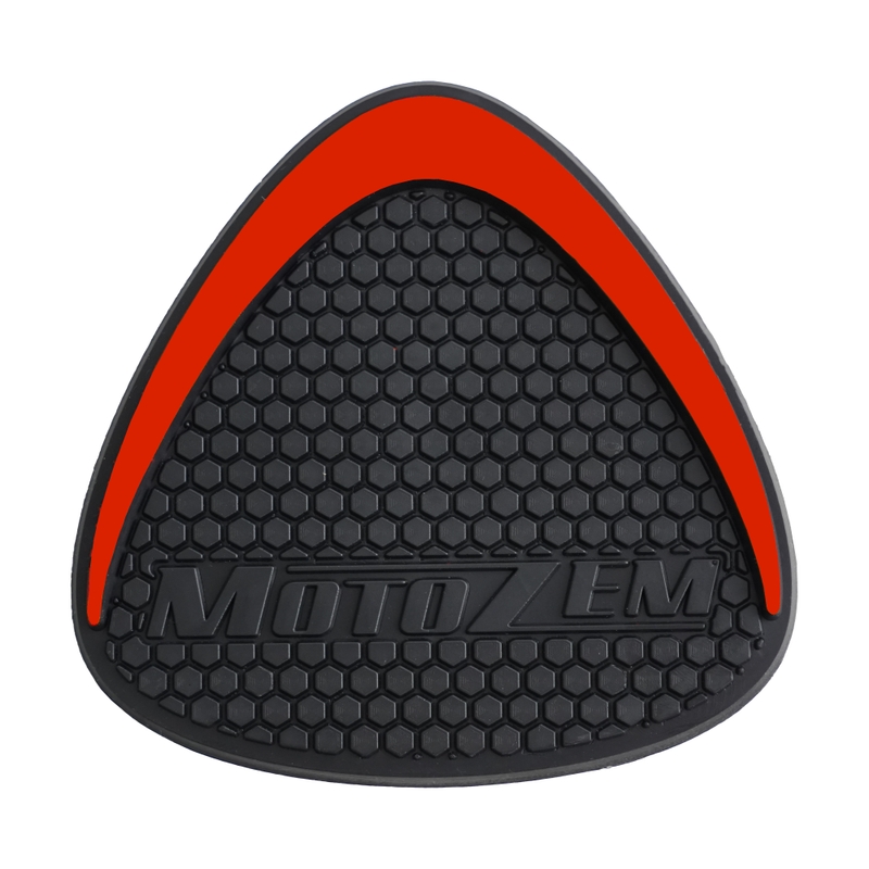Coussin de béquille latérale MotoZem noir-rouge