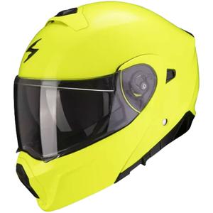 Casque modulable Scorpion EXO-930 Solid jaune fluo