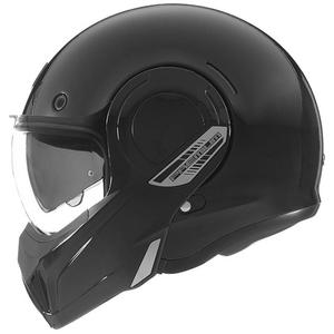 Casque moto modulable NOX PREMIUM Stratos noir mat