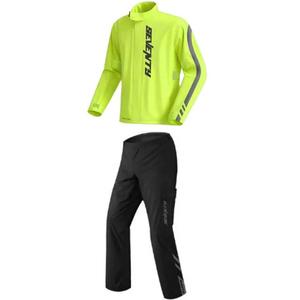 Combinaison de pluie deux pièces Seventy Degrees SD-S5 Monsoon Suit jaune fluo et noir