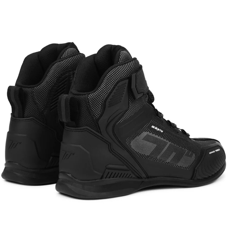 Bottes de moto Seventy Degrees SD-BR3 Veloce PRO noires