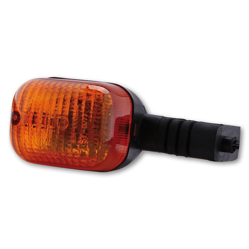 Clignotant moto Highsider Smart Duc Style noir-orange