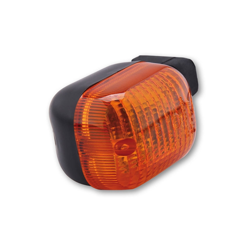 Clignotant moto Highsider Smart Duc Style noir-orange
