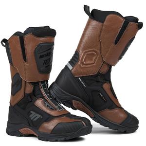 Bottes de moto hautes Seventy Degrees SD-BA6 Stelvio marron