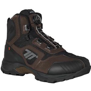 Bottes de moto SEVENTY DEGREES SD-BA7 Stelvio Low noir-marron