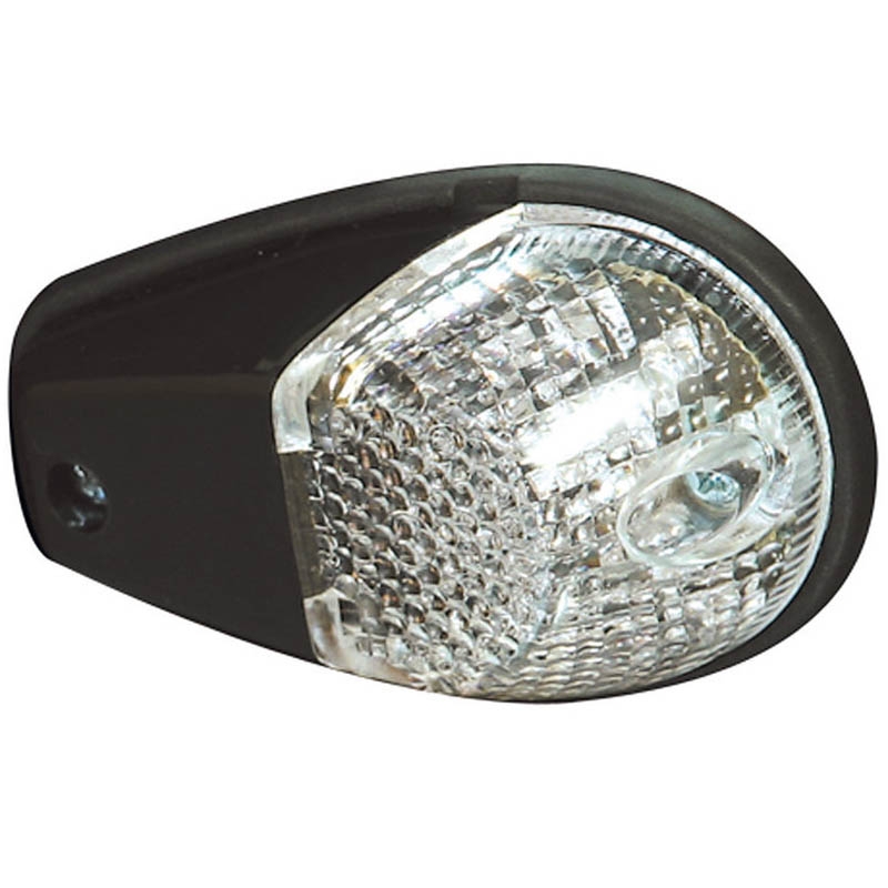Clignotant moto Highsider Smart LED noir-transparent