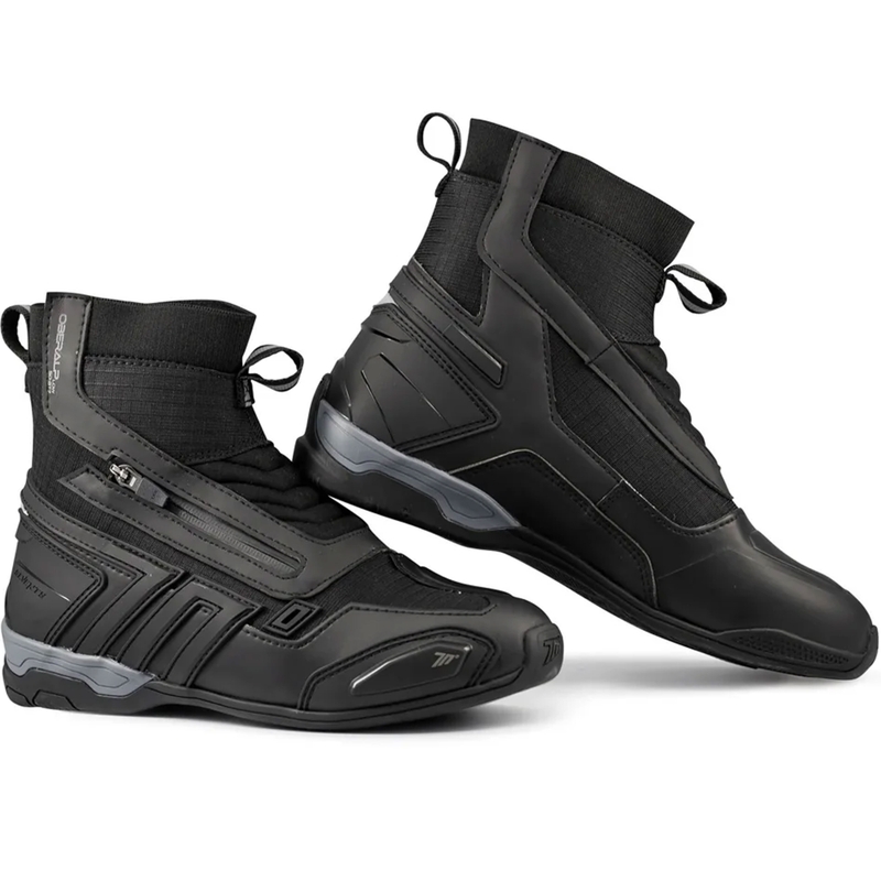 Bottes de moto basses Seventy Degrees SD-BT7 Oberalp noires