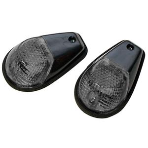 Clignotant moto Highsider Smart 12V/21W noir-fumé