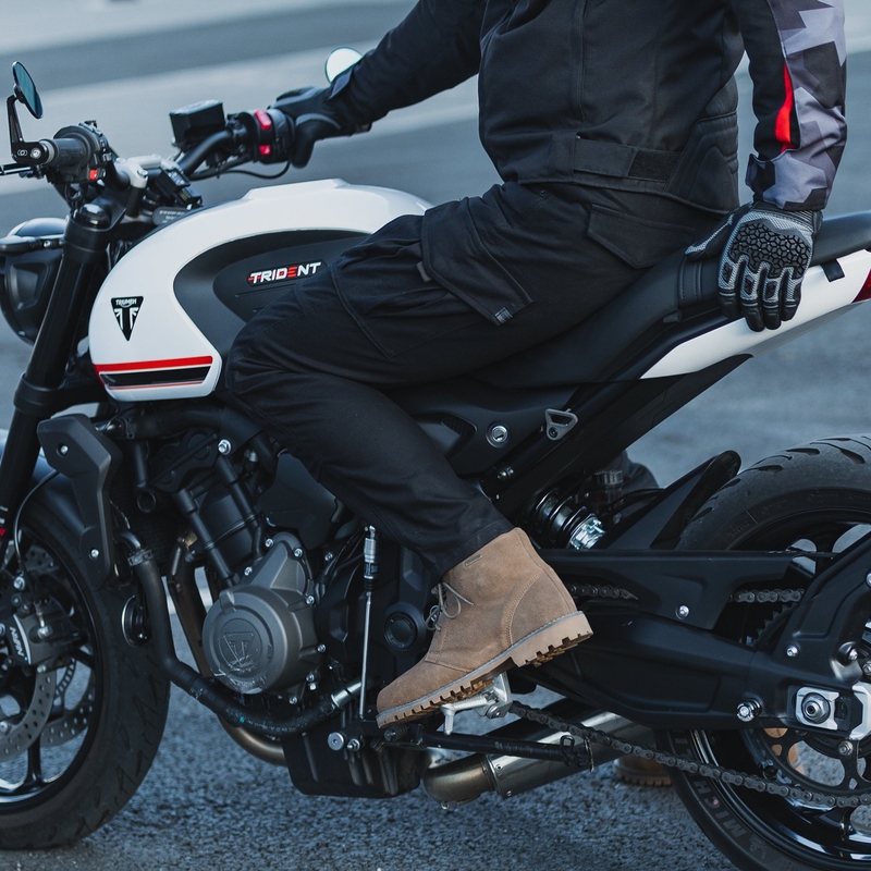 Pantalon moto Oxford Original Approved CARGO AA noir