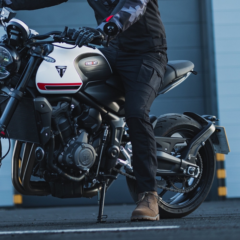 Pantalon moto Oxford Original Approved CARGO AA noir