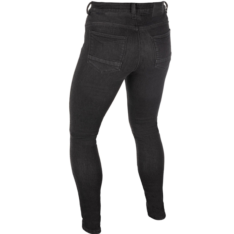 Jean moto femme Oxford Sofia AA Slim jeans noir