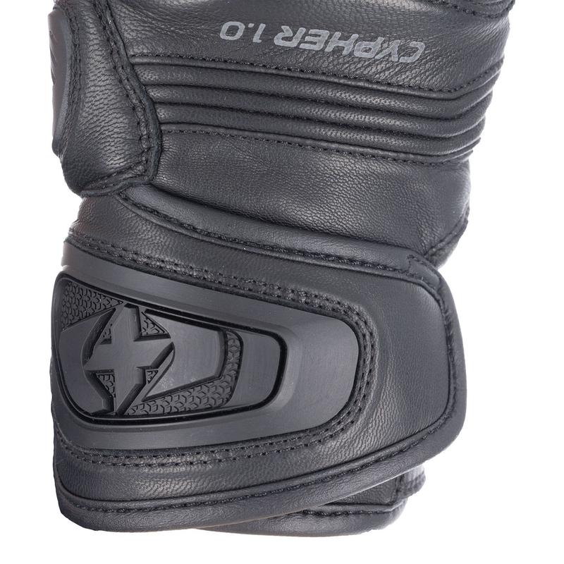 Gants de moto courts Oxford Cypher 1.0 noirs