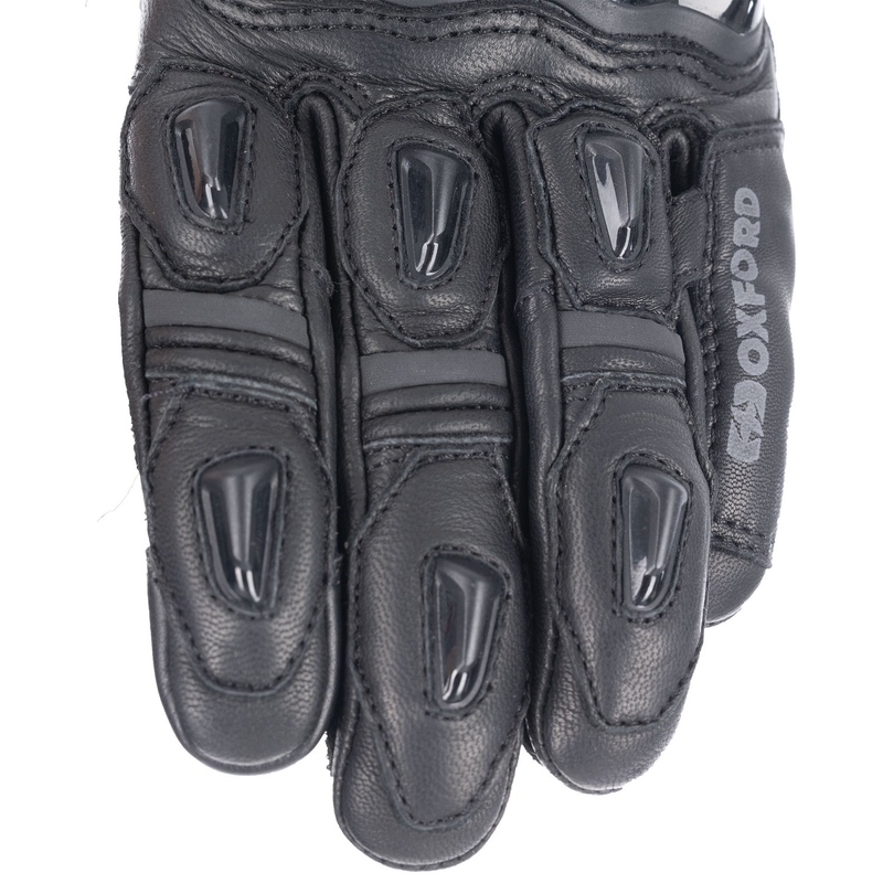 Gants de moto courts Oxford Cypher 1.0 noirs