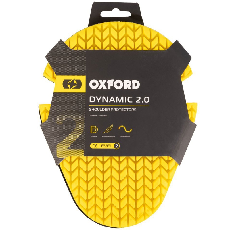Protections d'épaule Oxford Dynamic 2.0 niveau 2 jaunes