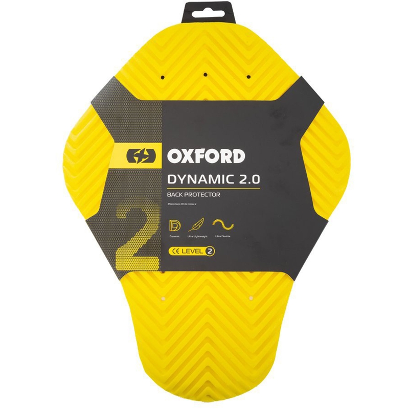 Protection dorsale Oxford Dynamic 2.0 niveau 2 jaune