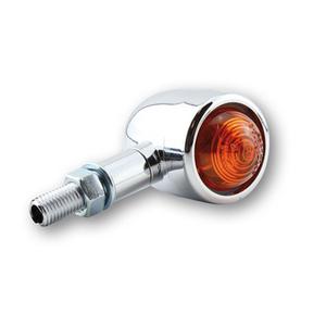 Clignotants moto Highsider Smart Old School Type 1 chromés