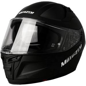 Casque moto intégral Motozem Guardian noir mat - II. qualité