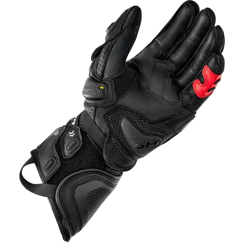 Gants de moto Shima RS-3 rouges