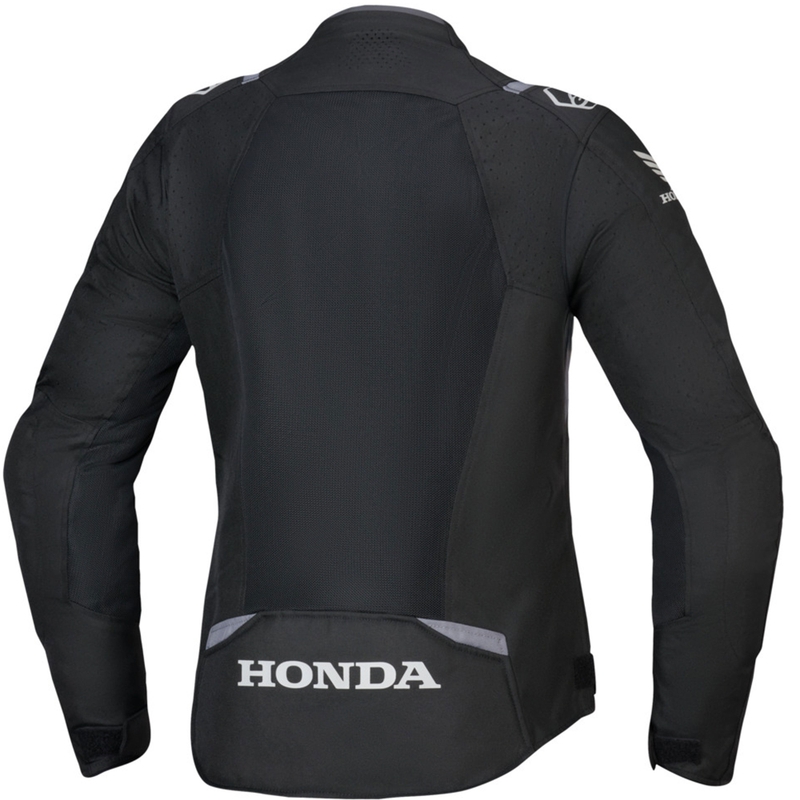 Blouson moto femme Alpinestars Stella T-SPS Air V2 Honda collection noir-gris-blanc