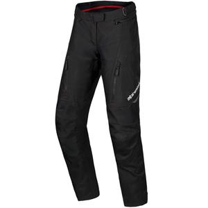 Pantalon moto imperméable femme Alpinestars Stella ST-1 collection Honda noir-rouge