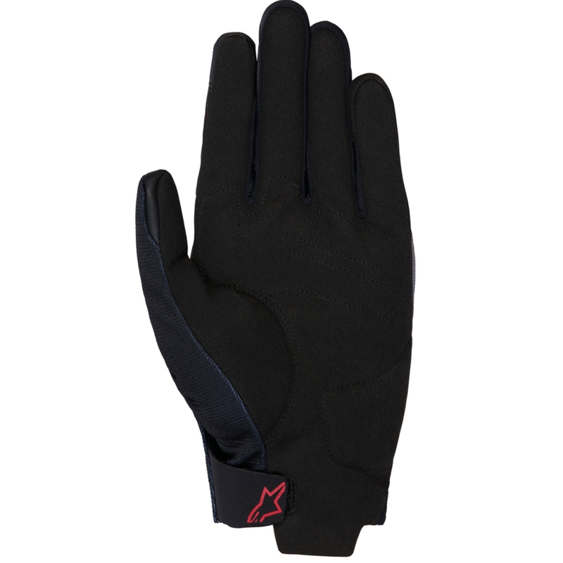 Gants moto Alpinestars Reef V2, collection Honda, noir, rouge et gris