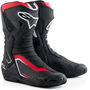 Bottes moto Alpinestars SMX-6 V3 Collection Honda Noir-Rouge-Blanc