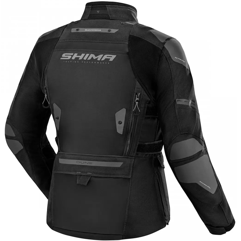 Veste de moto pour femme Shima Dune noir
