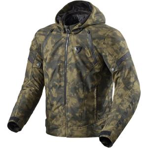 Veste moto Revit Flare 3 H2O camo vert foncé
