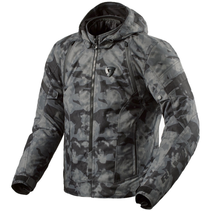 Revit Flare 3 H2O camo gris foncé veste de moto