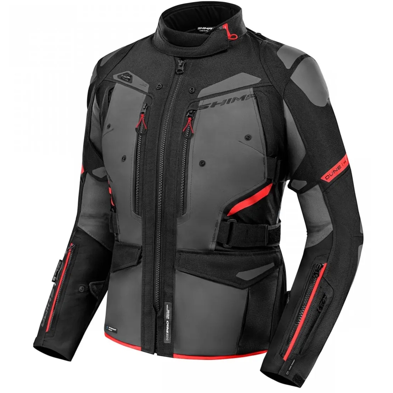 Veste moto femme Shima Dune rouge
