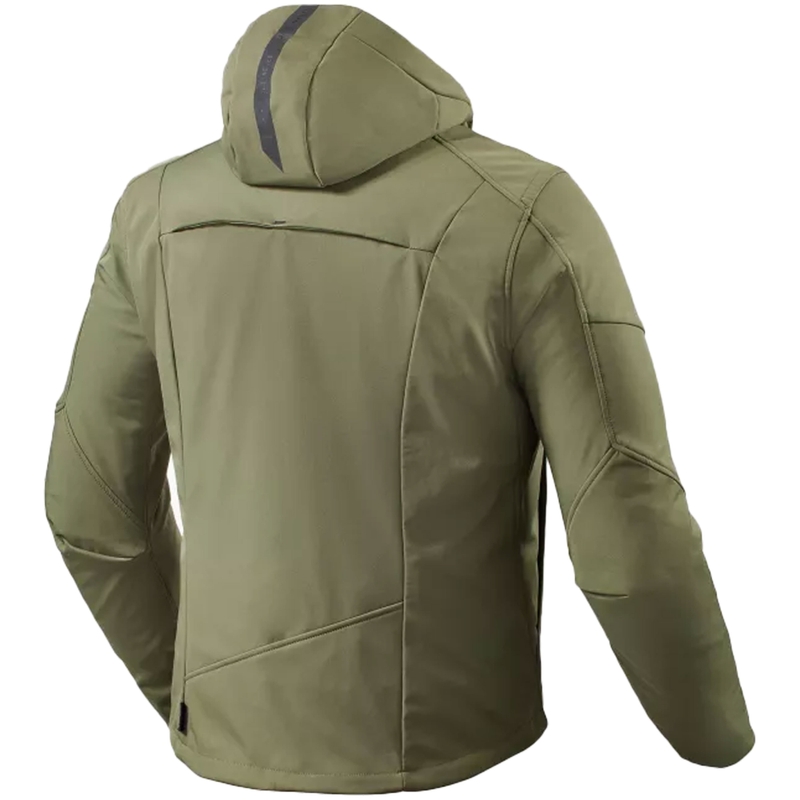 Veste moto Revit Afterburn H2O verte