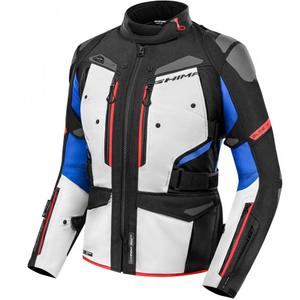 Veste moto femme Shima Dune bleu