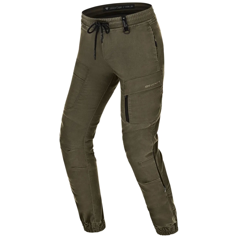 Pantalon de moto pour femme Shima Joggsy kaki