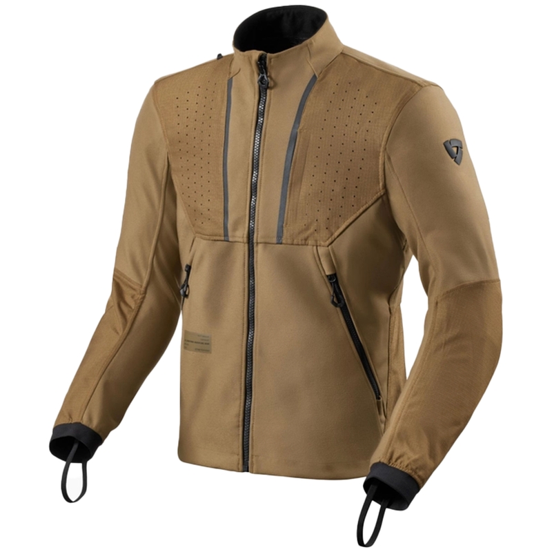 Veste de moto Revit Surface Brown