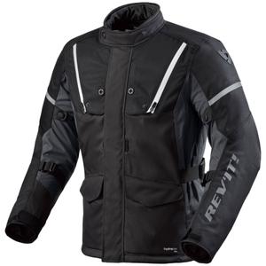Veste de moto Revit Horizon 3 H2O noir et blanc