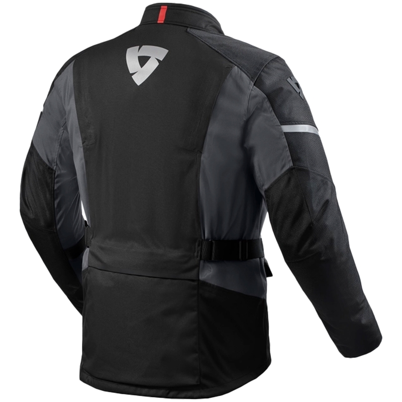 Veste de moto Revit Horizon 3 H2O noir et blanc